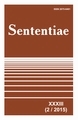 					View Vol. 33 No. 2 (2015): SENTENTIAE
				