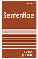 					View Vol. 34 No. 1 (2016): SENTENTIAE
				