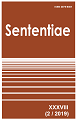 					View Vol. 38 No. 2 (2019): SENTENTIAE
				