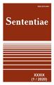 					View Vol. 39 No. 1 (2020): SENTENTIAE
				