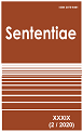 					View Vol. 39 No. 2 (2020): SENTENTIAE
				