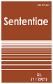 					View Vol. 40 No. 1 (2021): SENTENTIAE
				