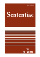 					View Vol. 40 No. 3 (2021): SENTENTIAE
				